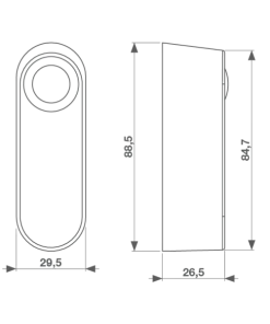 Alternative view of Φωτοκύτταρο Key Automation FT23
